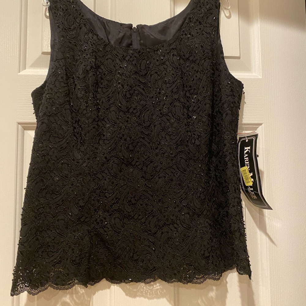Beaded Lace Top